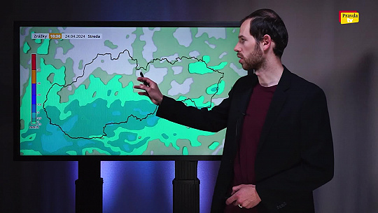 Obrázok Videopredpoveď: Sychravé počasie vrcholí, po ňom bude stále teplejšie