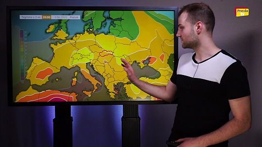 Obrázok POČASIE Videopredpoveď: Oblačné, ale teplé počasie. Teploty stúpajú k tridsiatke