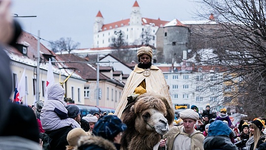 Obrázok Bratislava dnes hostí Trojkráľový sprievod. Na čo sa môžete tešiť v uliciach mesta