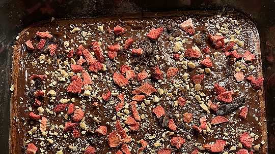 Obrázok Recept na víkend Fantastický rýchly ovocný koláč s čokoládou