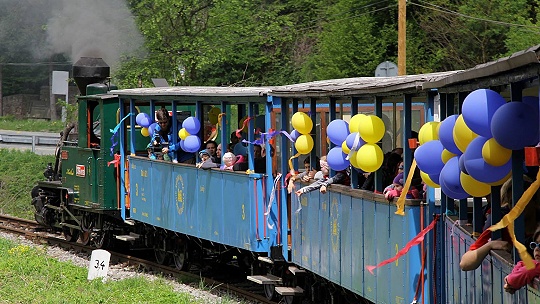 Obrázok Detská železnica v Košiciach dnes oslavuje, deti čaká kopec atrakcií