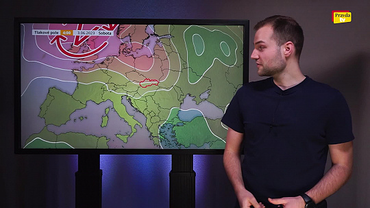 Obrázok POČASIE Videopredpoveď: Studený front na víkend mierne ochladil Slovensko